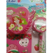 Strawberry Shortcake:  สตรอเบอรี่ ช็อทเค้กกับเพื่อนซี้หวานฉ่ำ + ชุดเครื่องเขียน **รบกวนเลื่อนดูสภาพหนังสือก่อนการสั่งซื้อ**